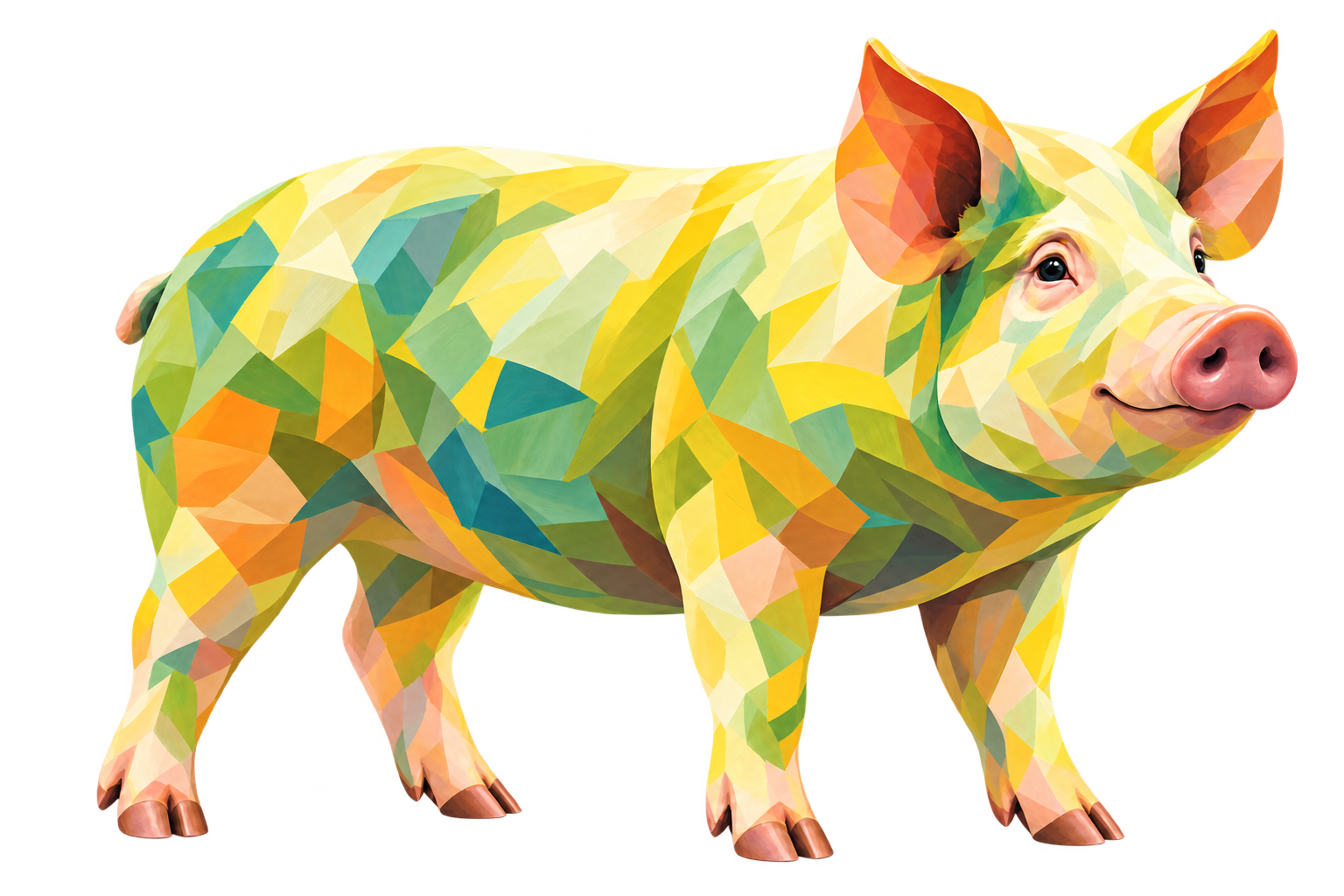 Cerdo de pie